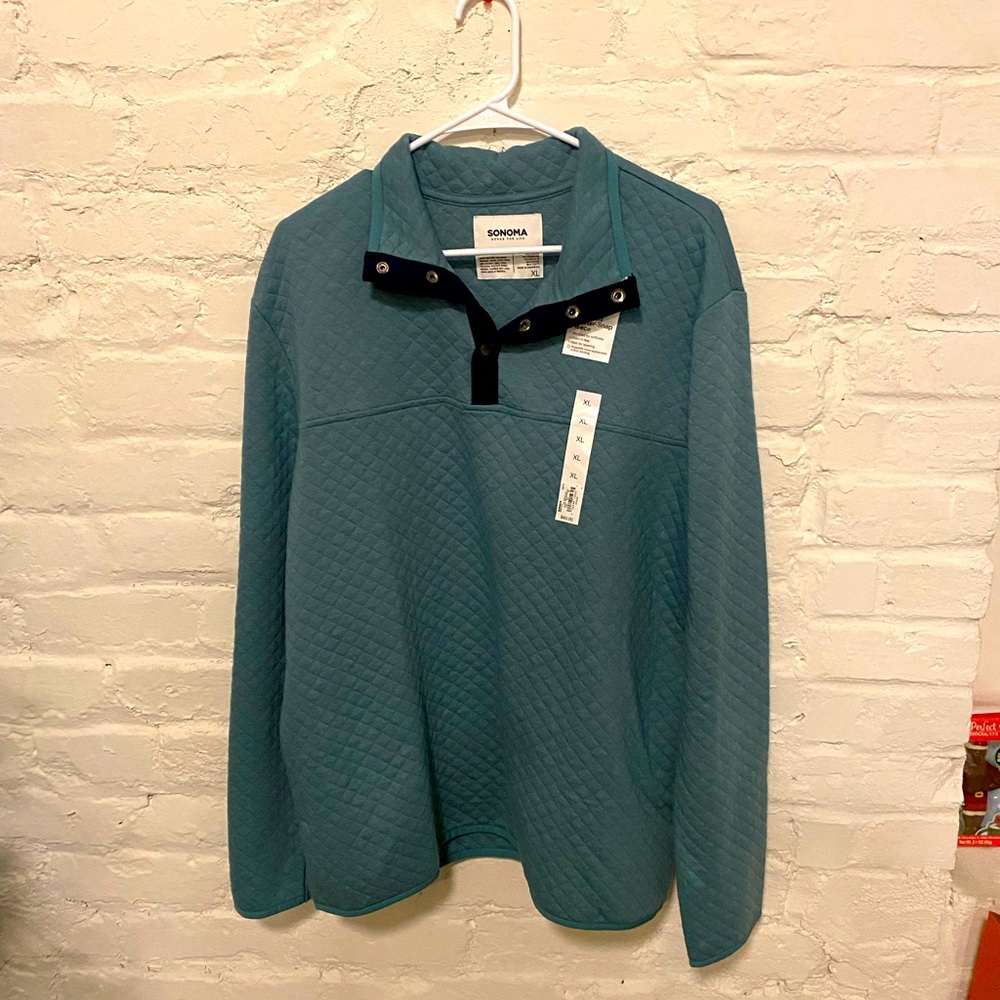 Sonoma Women’s Pull Over Fleece XL, New with Tags, Never Worn